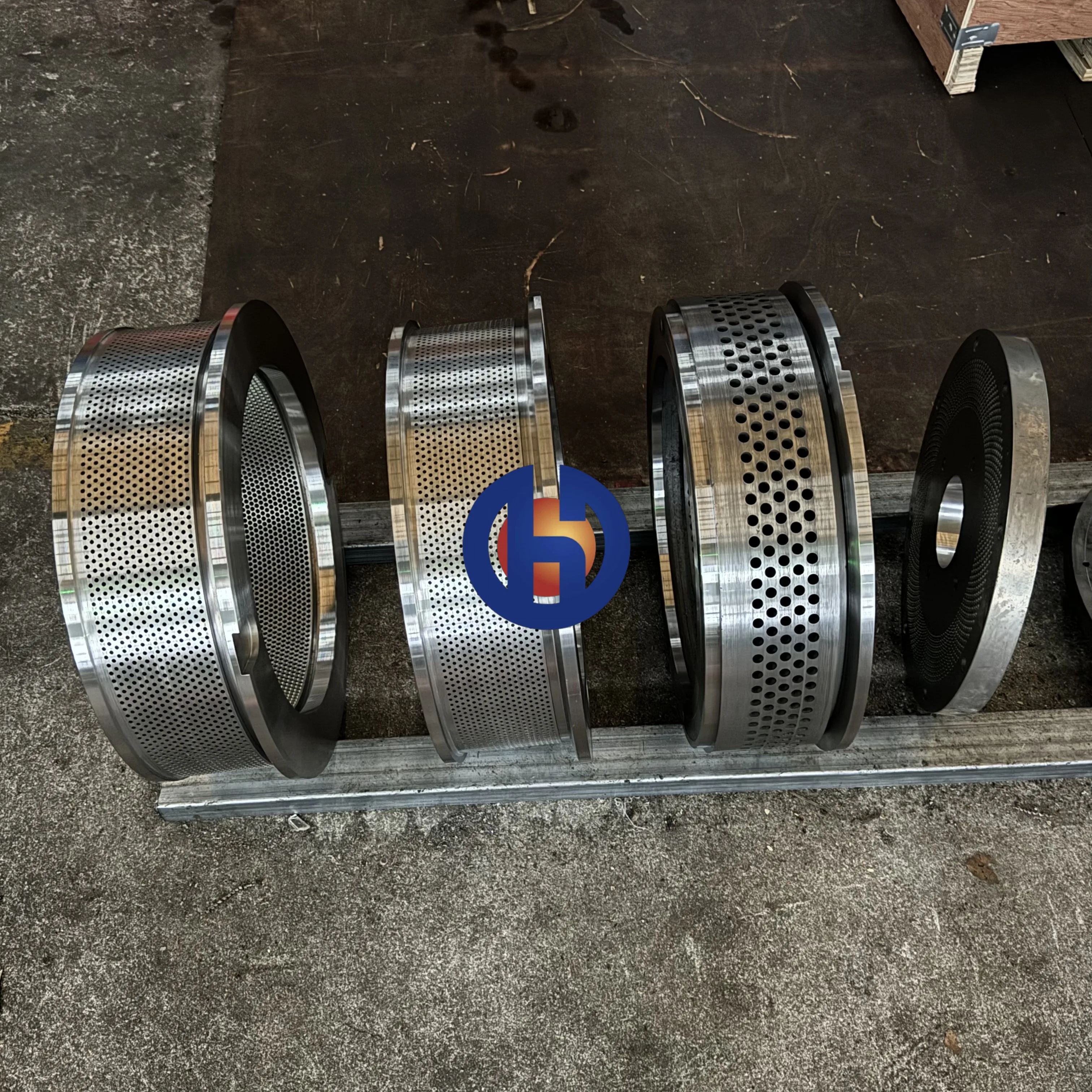 SS AS feed pellet ring die OGM 0.8 Matrix OGM 1.5 manufacturer for Russian market