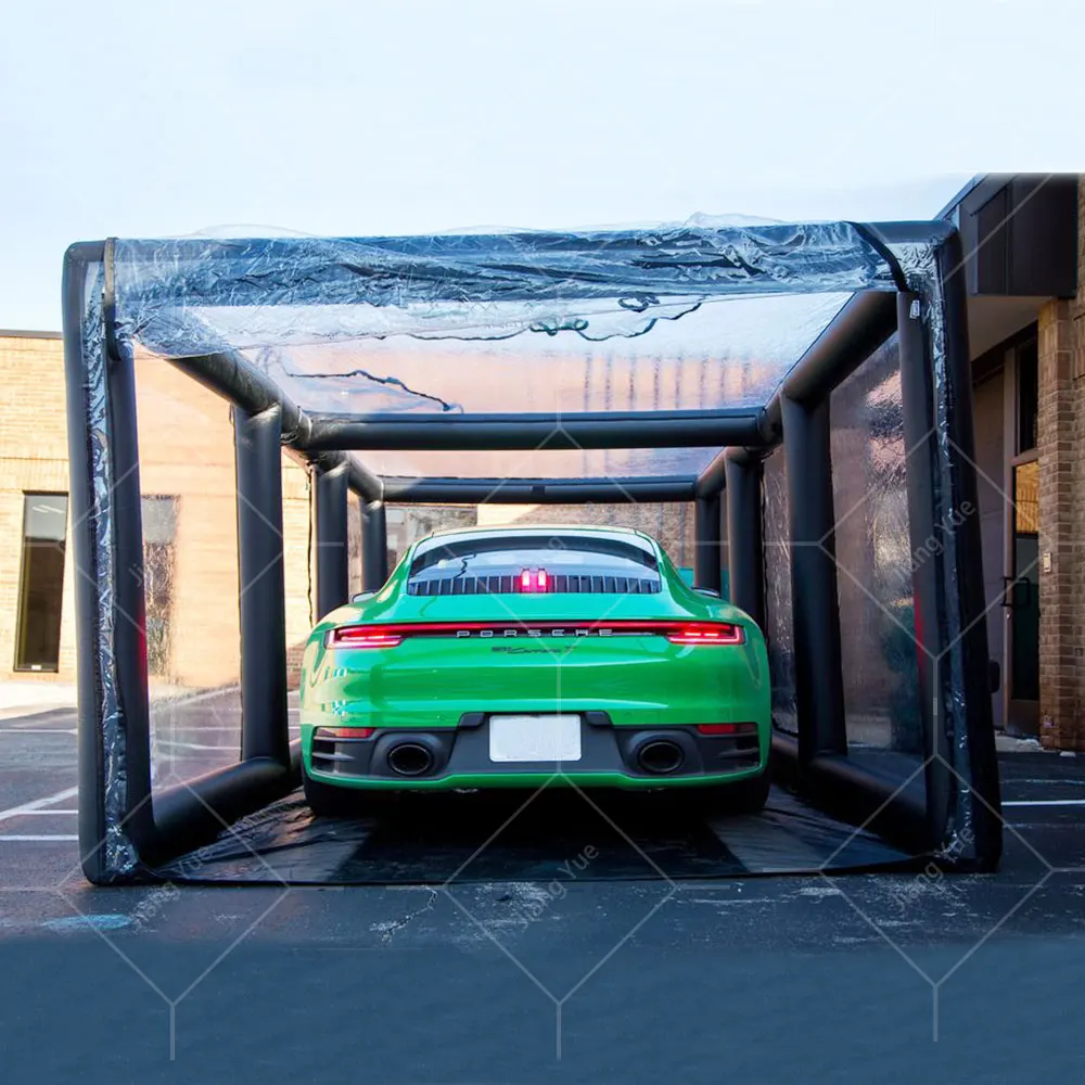 Air Tight PVC Inflatable Garage Tent Portable Inflatable Car Cover Spray Paint Tent For Sale