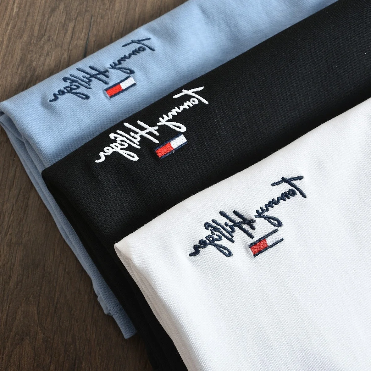2023 New Arrival RoSa Hombre Edition Tommys Hilfiger T Shirt Sromotional Cotton Oversize T-shirts for Men