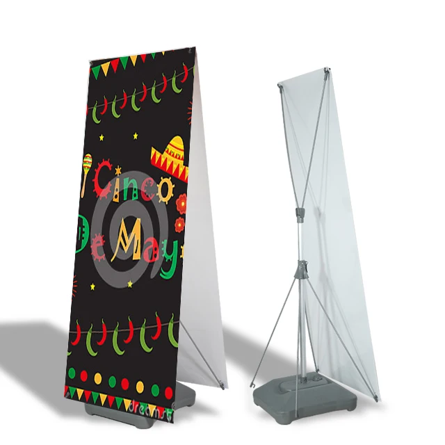 Best Seller Outdoor Frame Design Lightweight Portable Water Base X Banner Stand