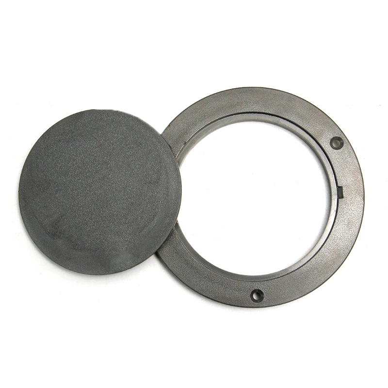 
High density noise free circular plastic manhole cover 