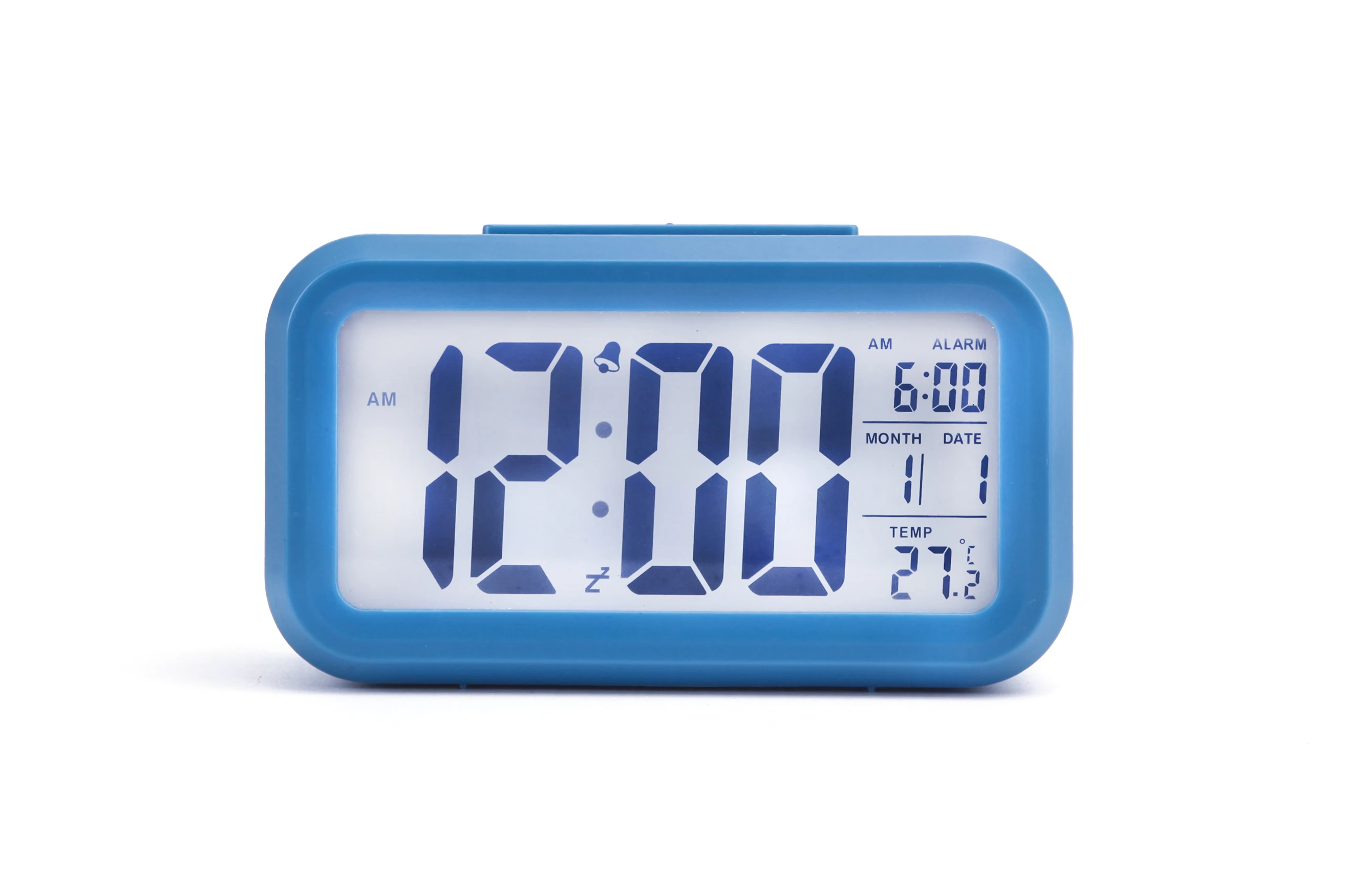 Digital LCD alarm clock desk top clock smart  alarm clock factory supplier electronic Mechanical Night Light Home Use  1019N