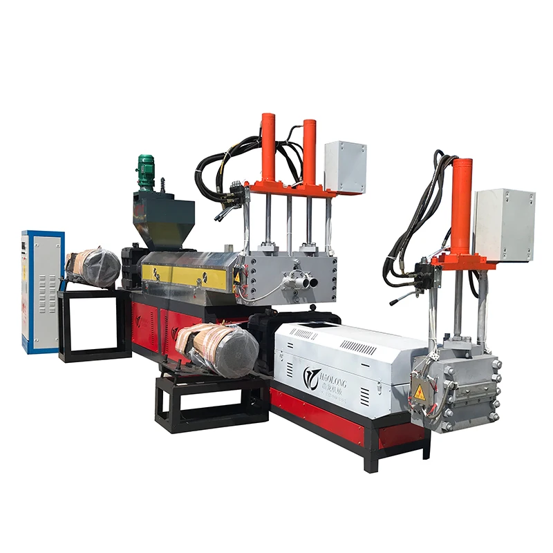 Recycling plastic granulator line plastic pelletizing machine mini granulator for plastic