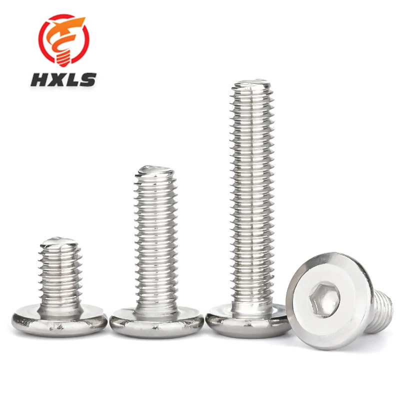 Prime Quality 304 Stainless Steel Socket Half Round Flange Button Head Screw Bolt