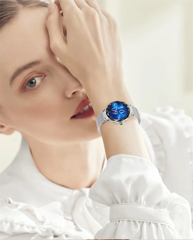 Small AMOLED Display Women Relojes Smart Watch NX7 PRO with BT Calling Round Screen Heart Rate Monitor Sport Ladies Smartwatch (23).jpg