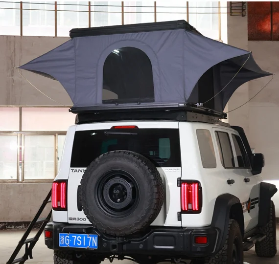 Roof Top Tent Hardshell Sleeps 2-4 People Comfortably Equipped with Ventilation System