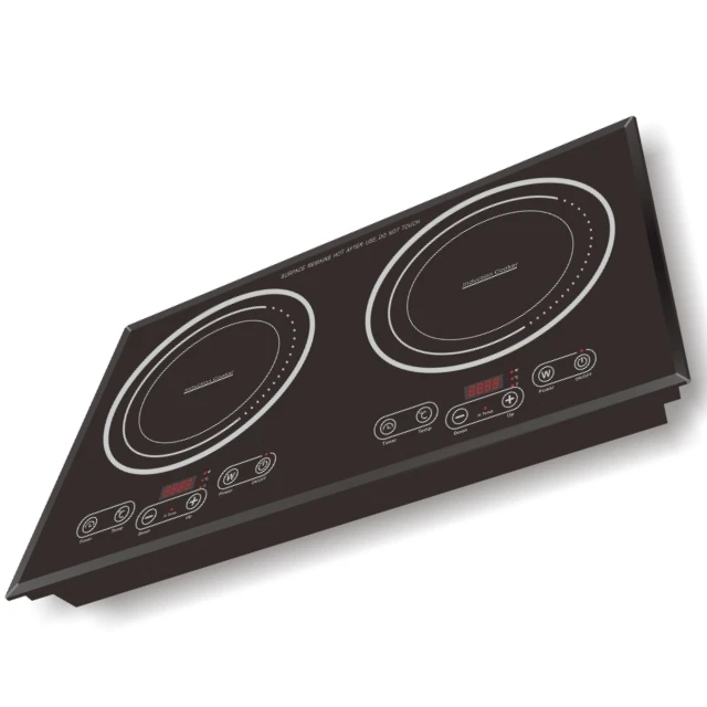 High Quality Power Double burner Induction Hob Supplier Solar Cooker Electrical Stove Touch