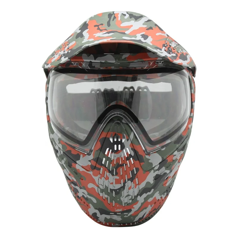 Paintball Lenses with Visor Various Camo Colors