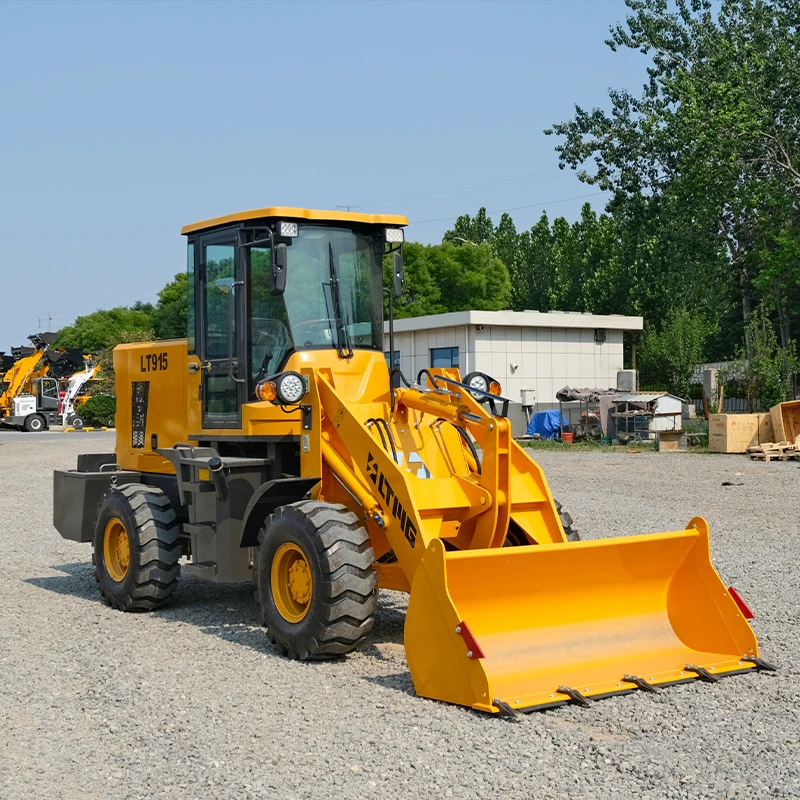 LTMG Chinese Manufacturer Wheel Loader 0.8Ton 1Ton 2ton 2.5ton 3m Lifting Cheap Factory Outlet Loader For Sale