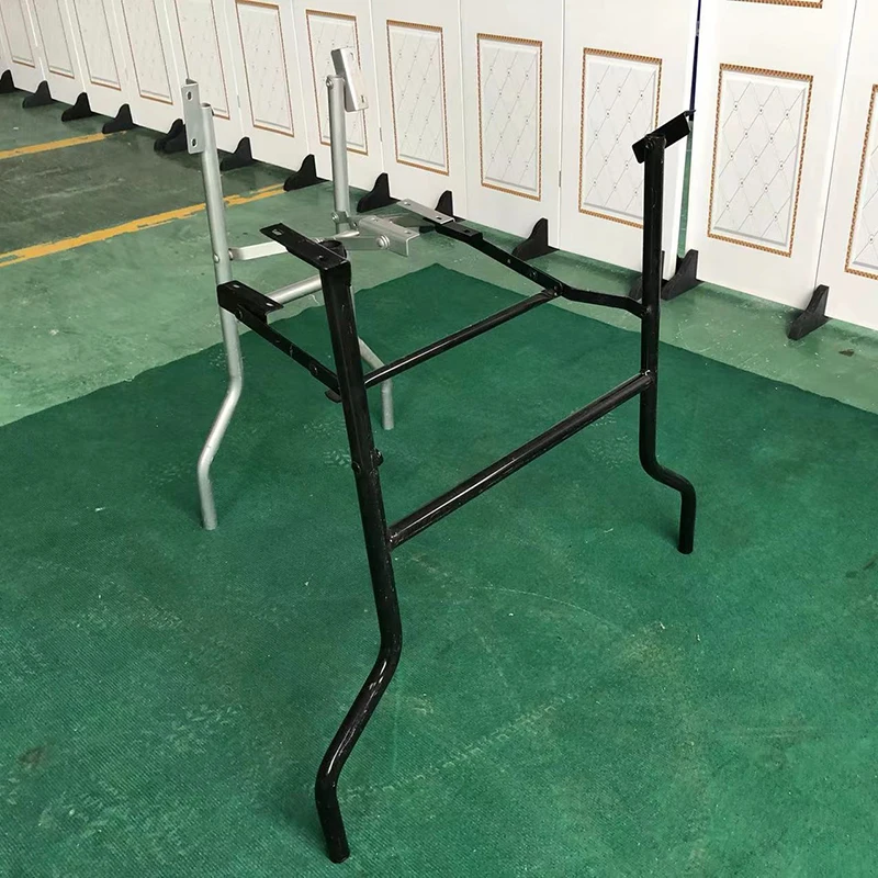 Factory Direct Supply Foldable Dinner Table Metal Frame Folding Table Legs