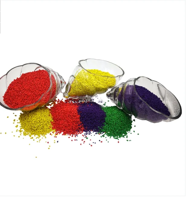 2-4mm colored EPDM rubber particles filling recycled tyre rubber granules in soccer field EPDM rubber raw materials
