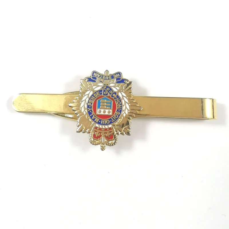 Personalized Custom Made Metal Tie Clips Supplier Clip On Tie Bar For Men