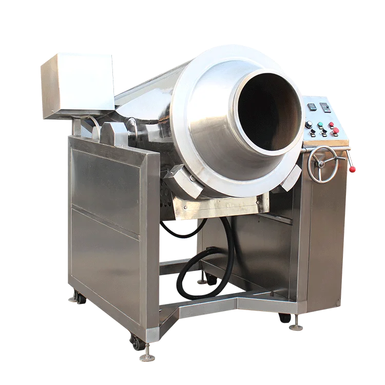 Hot Selling Central Kitchen Use Multi-function Electromagnetic Wok Roasting Machine