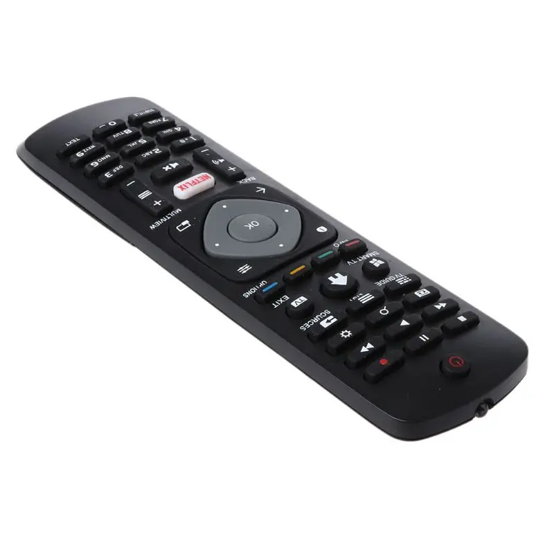 Black Remote Control Controller Replacement for  NETFLIX Smart TV 398GR08BEPHN0012HT 1635008714 43PUS6162