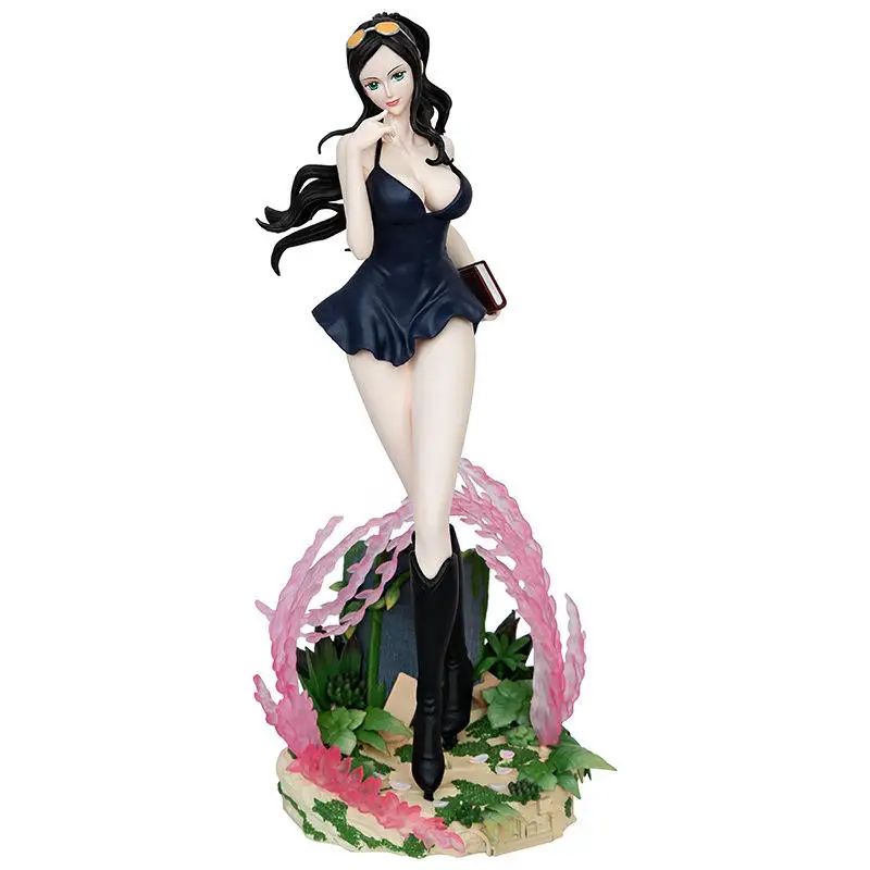 Wholesale big size Anime model one pieces HF Robin Figurines sexy girl Action Figures