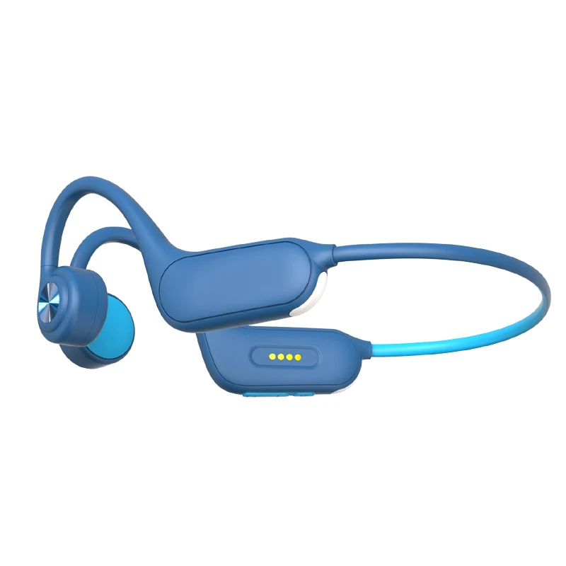 Waterproof IP68 Smart Swimming Headset Bluetooth V5.3 Wireless Open Ear Sport Headphone Bone Conduction Headphone