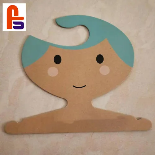 Eco friendly hard cardboard paper hanger for clothes in hot sell from factory