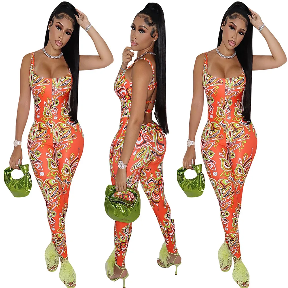 OLAF Jumpsuits Female Skinny Long Rompers Fashion Sexy Outfits For Woman Club Partywear