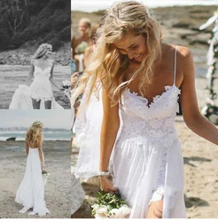 New Lace Sexy Wedding Dress Halter Gown Long Evening Dress