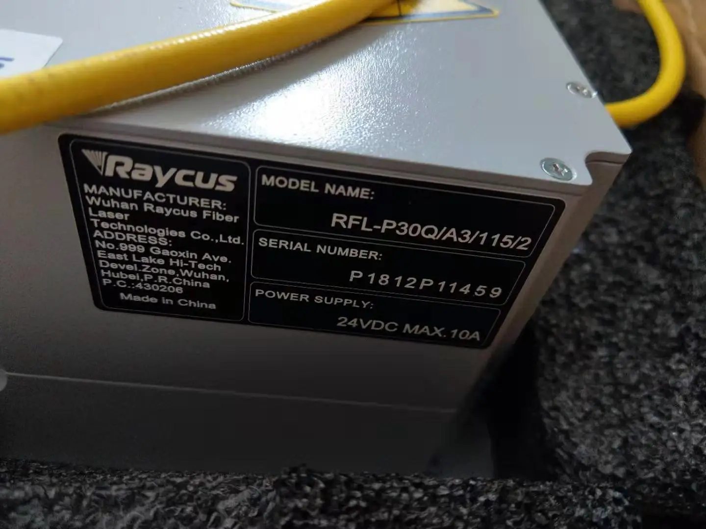 Q-Switched Pulse Fiber Laser Source 20W-100W 1064nm Wavelength for Marking Machine for Industry Construction Farming