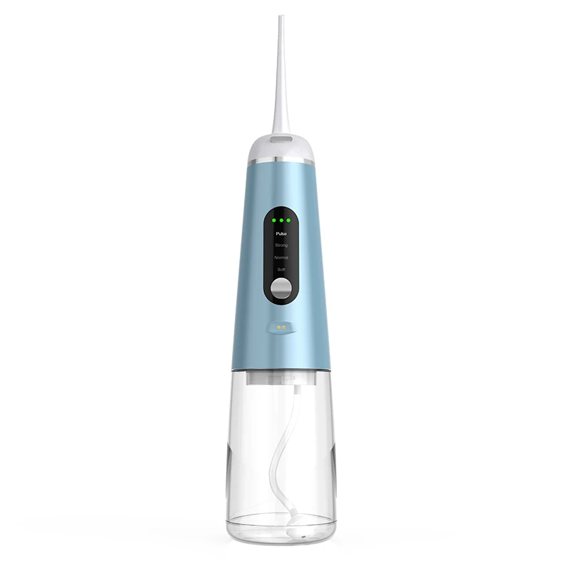 2021 Cordless Irrigator Oral Led Display Portable Rechargeable Electric Ultrasonic Dental Teeth Cleaner Water Flosser