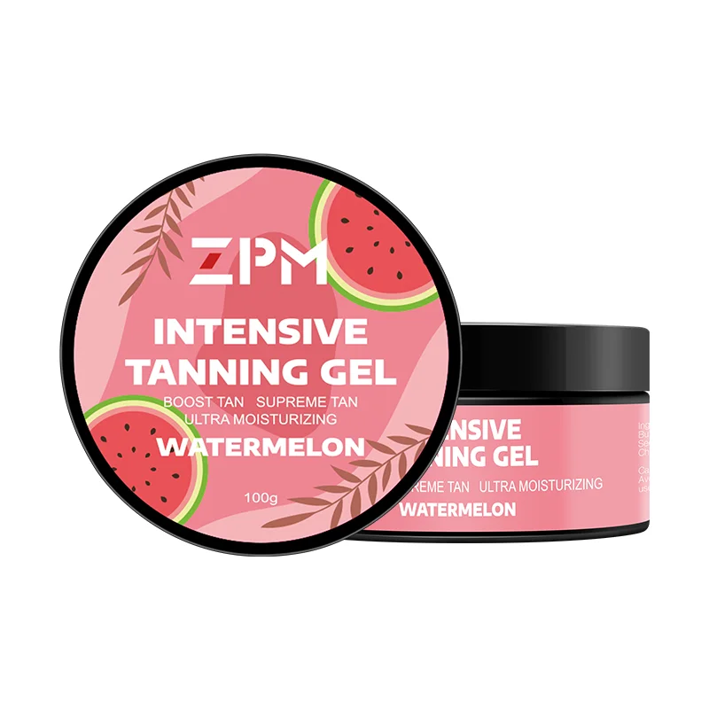 OEM Long Lasting Deep Skin Tone Body Bronzer Butter Tanning Gel Self Tanner Instant Faster Tanning gel