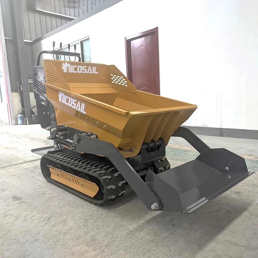 Garden crawler dumper trucks mini dumper self loading dump trucks