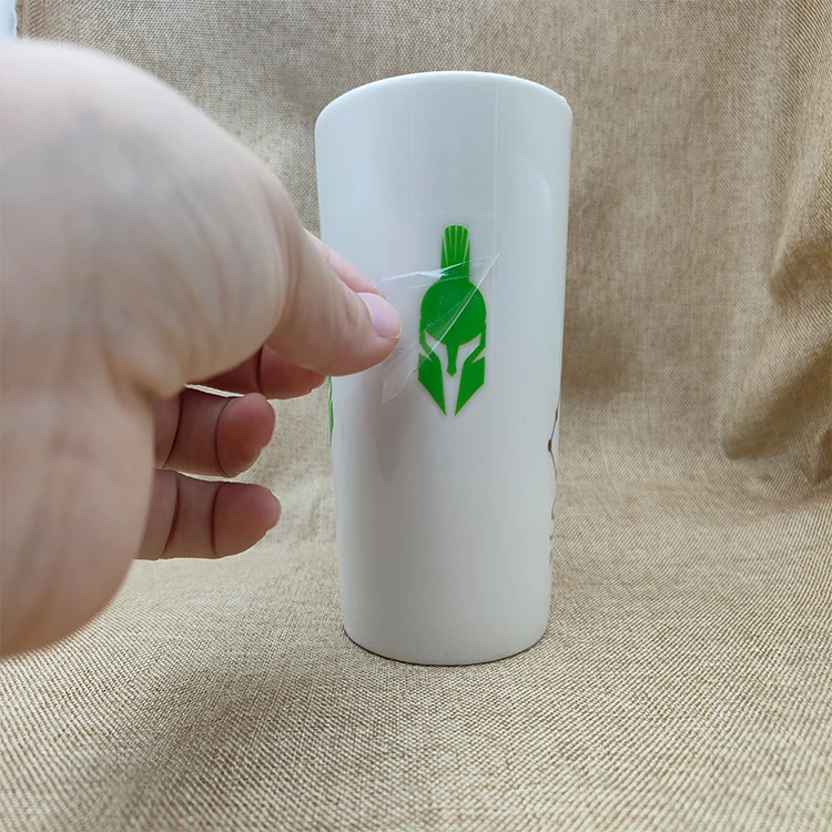 make custom logo easy  UV transfer sticker