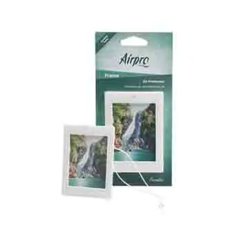 Подвесной бумажный освежитель воздуха с рамой бренда Airpro