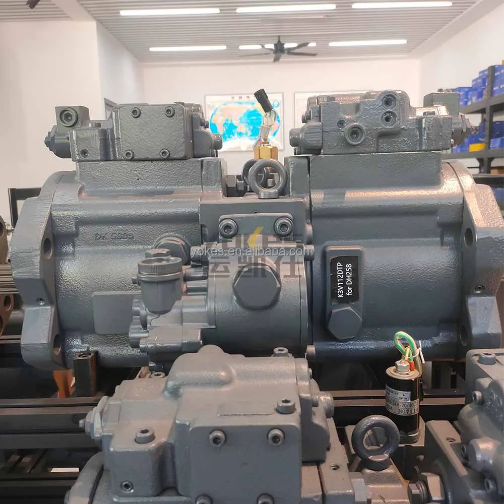 K3V112DTP DH258 Hydraulic Main Pump Assembly Excavator Parts For Doosan Daewoo