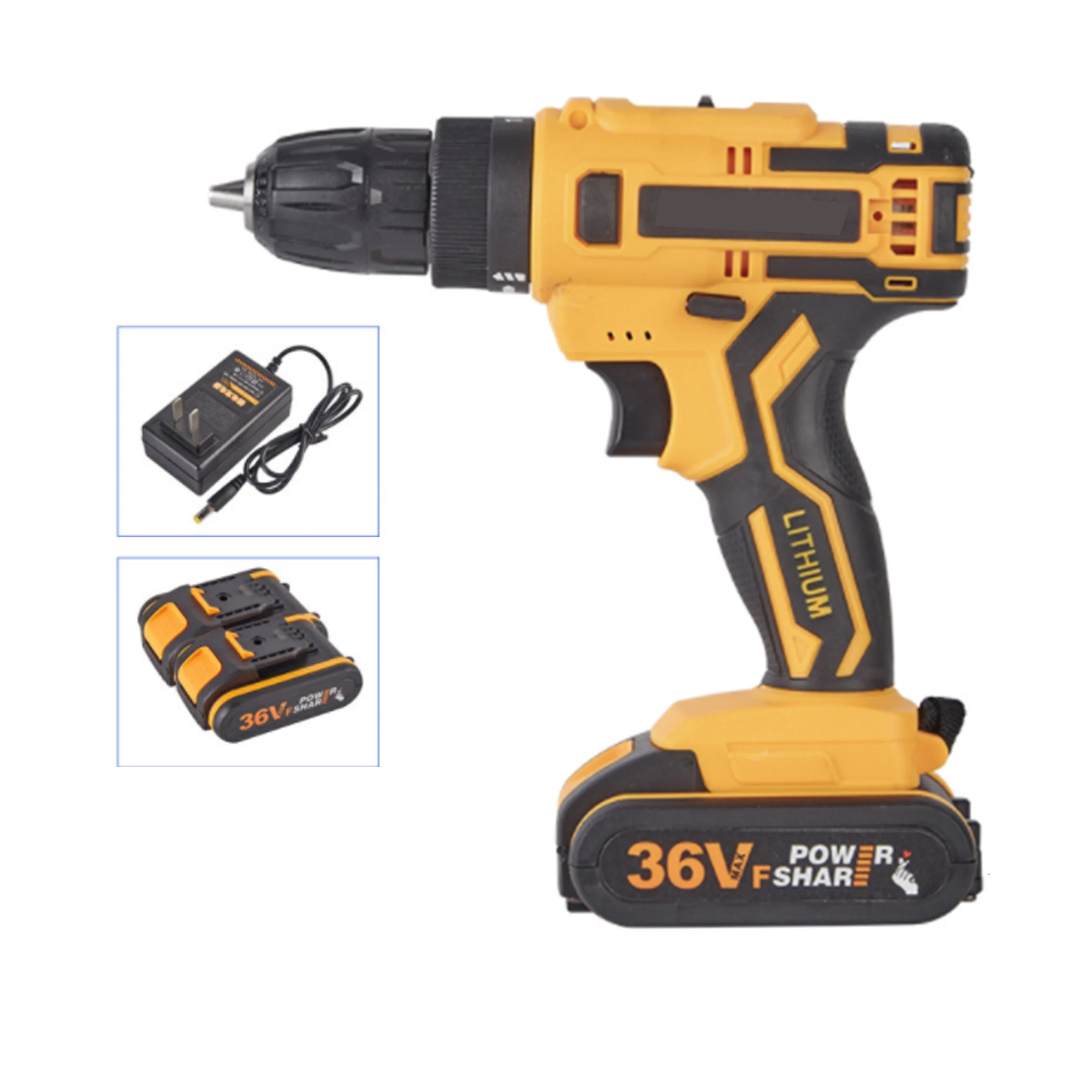 21v литиевая батарея с бесщеточным двигателем Электрическая дрель diy электрическая отвертка мощность дрели ящик для инструментов