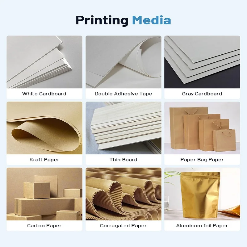 carton  printing machine single pass digital printer one pass printer direct to packaging corrugated paper box printer