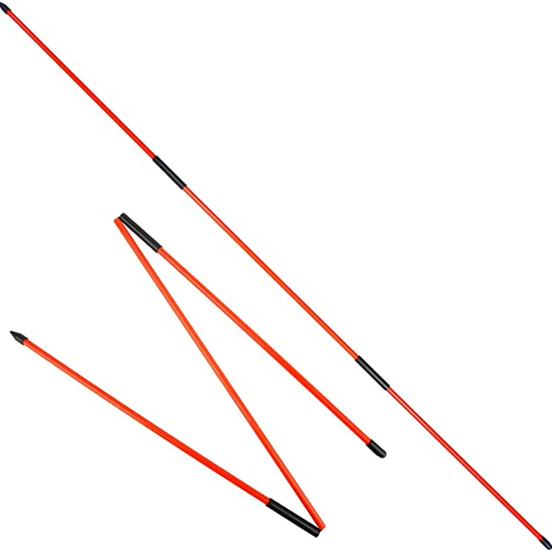 2pcs Golf Alignment Sticks for Swing Training and Practice Seven Color Available Can Customized Golf Swing Trainer