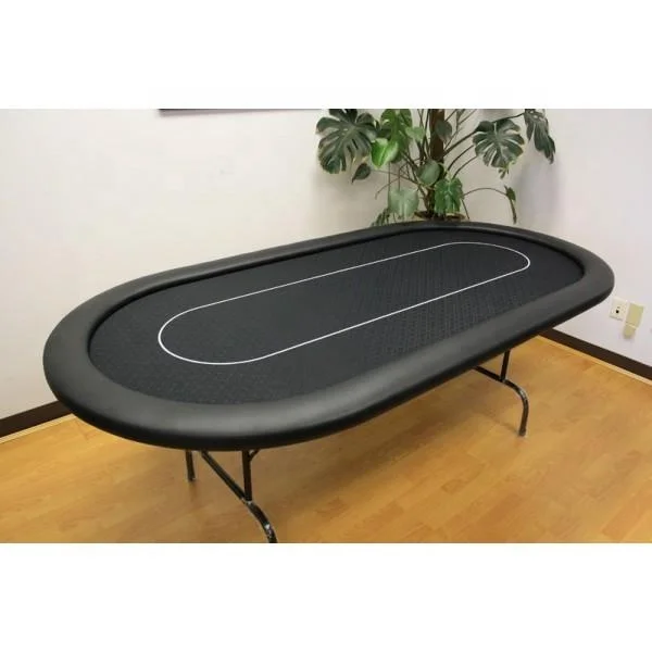 84 Inch Deluxe Folding Poker Table With Folding Steel leg