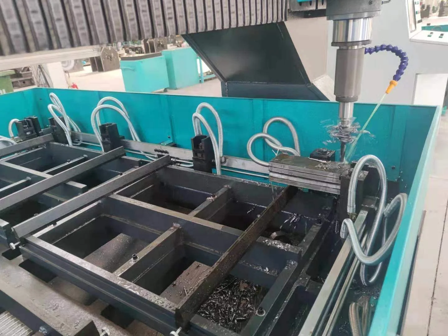 China Top Manufacturer Servo Motor Control CNC Planar Drilling Machine For Plate Steel Mental Processing For Steel Tower