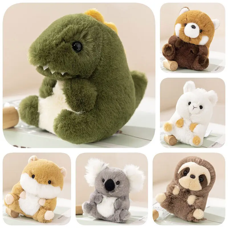 Cute and Adjustable Sloth Hamster Koala Plush Toys Ideal for Children Perfect Gifts Interactive soft stuffed Animal Toys