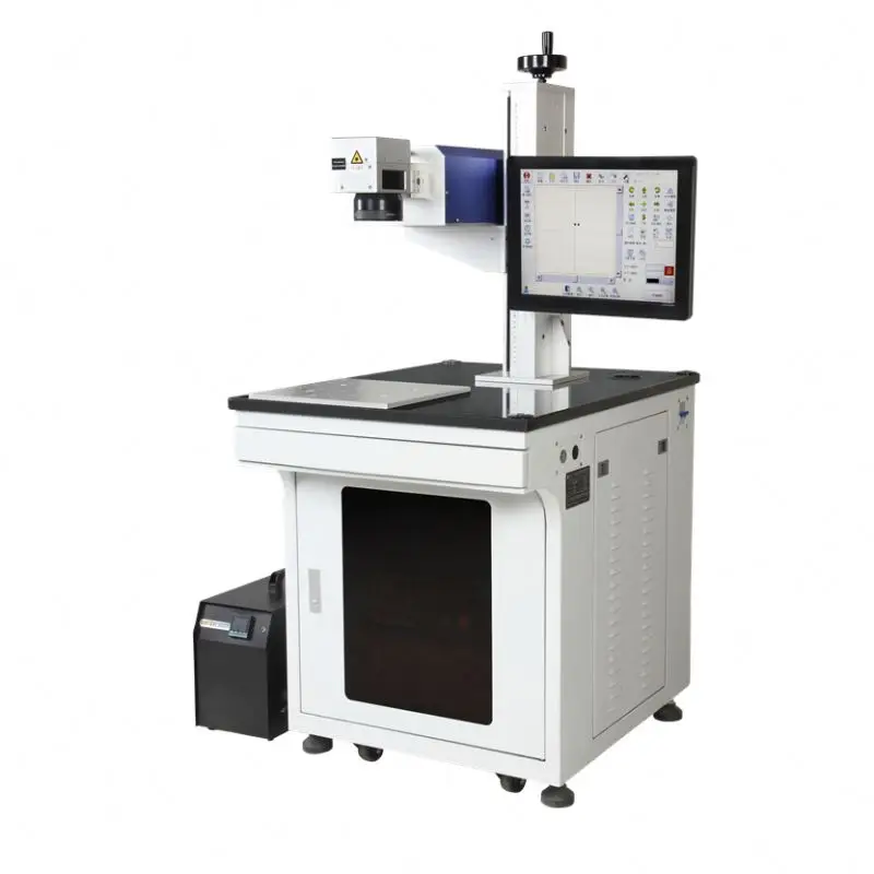Laser Recorder For Metal Printer Plastic Package Bags Printers Bottles Small Portable Fiber Marking Machine