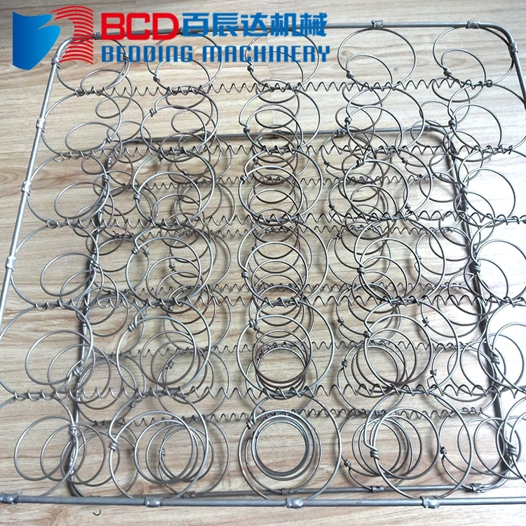 Good load bearing capacity power-saving high efficiency automatic mattress spring assembling machine