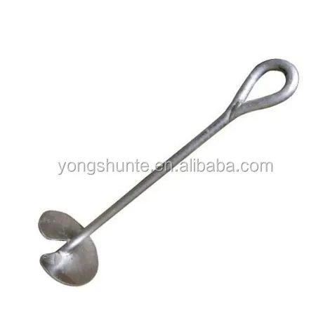 Steel Hot Dip Galvanized Earth Screw Piles