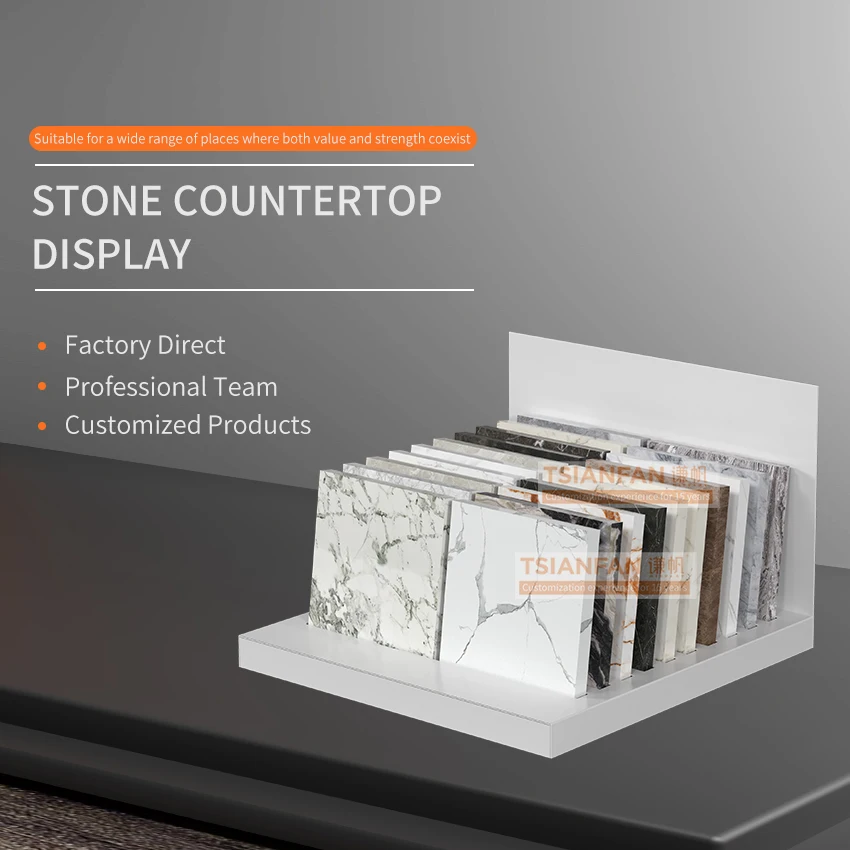 quartz counter stand,marble tabletop display,stone display stand