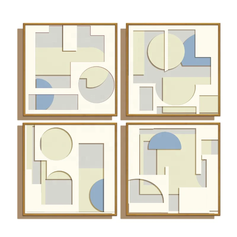 EAGLEGIFTS Home Sign Wall Hanging Paintings Handmade Three-Dimensional Cardboard Carving Wall Arts 3D