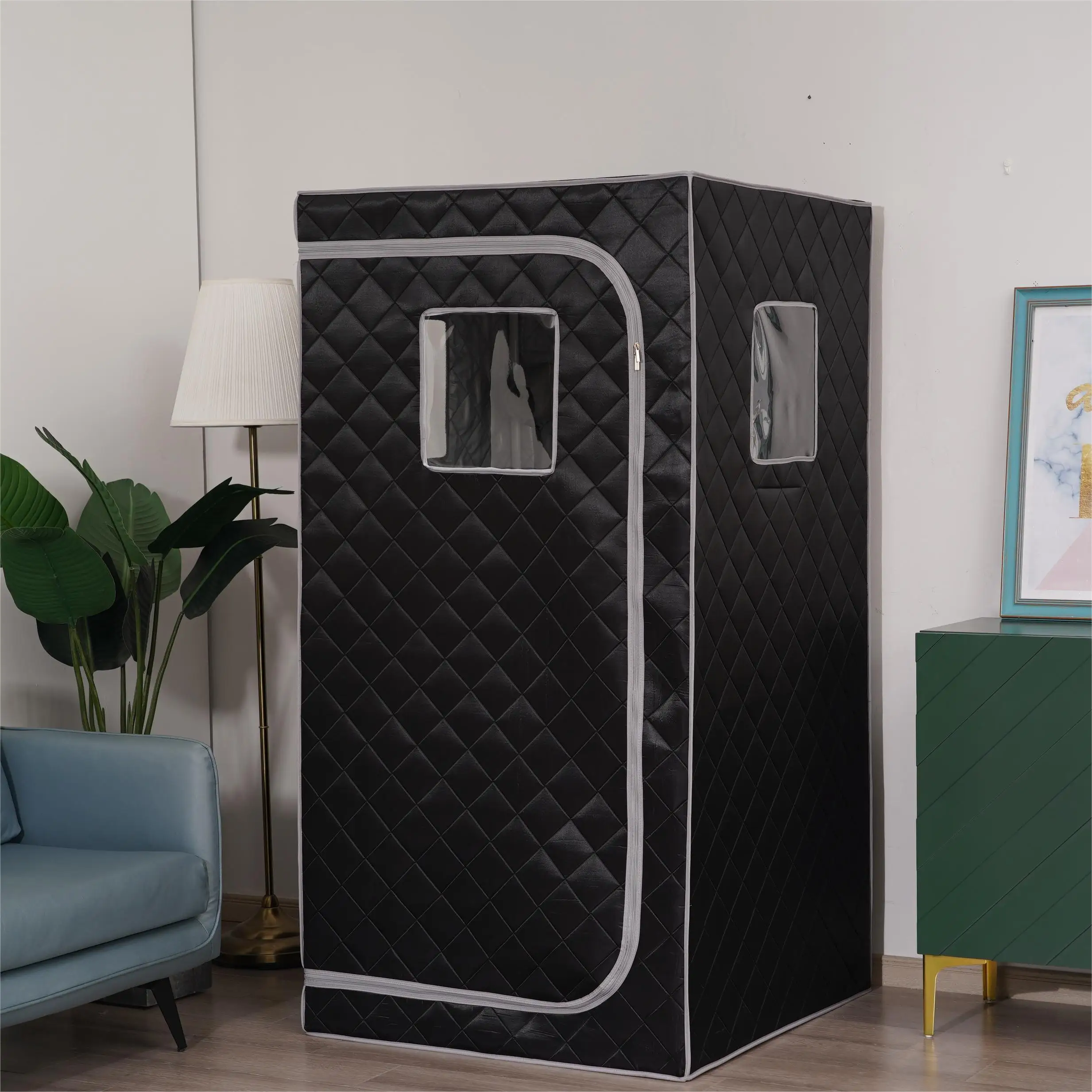 Smartmak Full Body Portable Steam Sauna With 1 Person Size