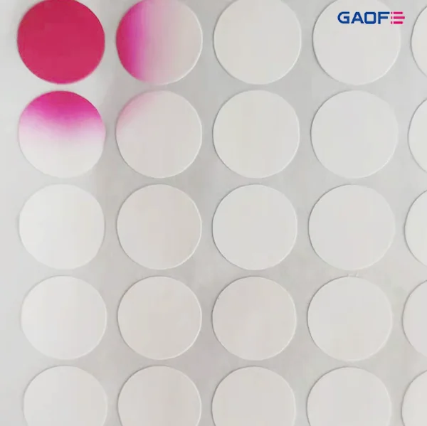 temperature indicator label heat change color label multi color temperature sticker