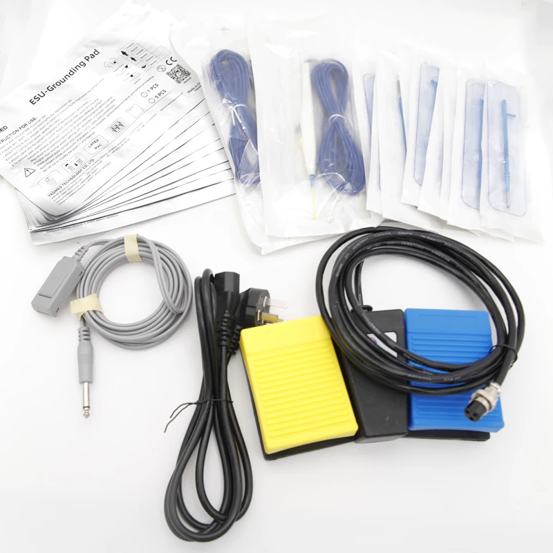 Multi-function Electrocautery Surgical Equipment 300W Monopolar Bipolar Electrosurgical Generator Unit