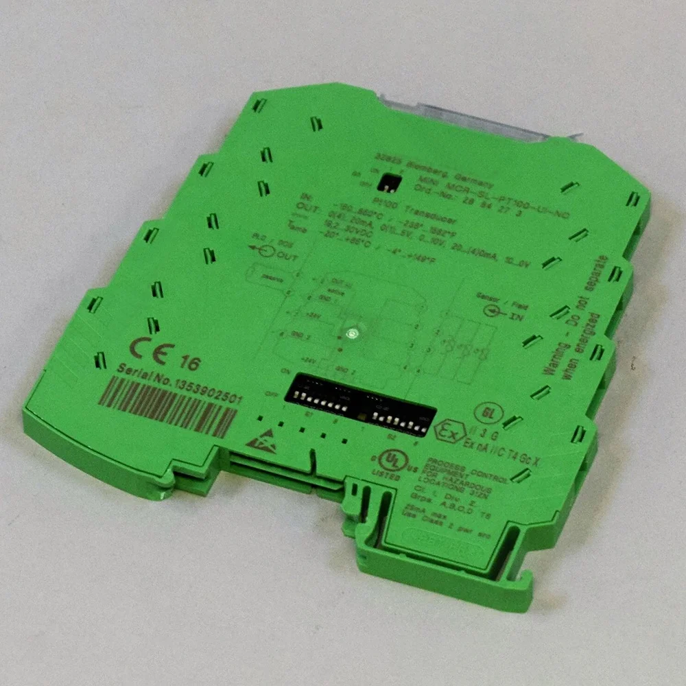 2864273 MINI MCR-SL-PT100-UI-NC Transducer For Phoenix Temperature Transmitter Fast Ship Works Perfectly High Quality