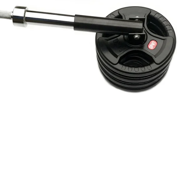 
post landmine for the barbell and weight plate exercising at home or gym 