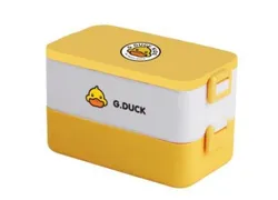 Kids bento box custom logo stackable insulated 2 layer thermal tiffin stainless lunch box