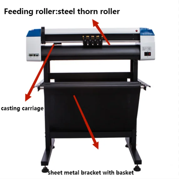 Factory price  1350mm Vinyl Cutting Machine Plotter Sticker Cutter A3 A4 Size Vinyl Printer Cutter Plotter