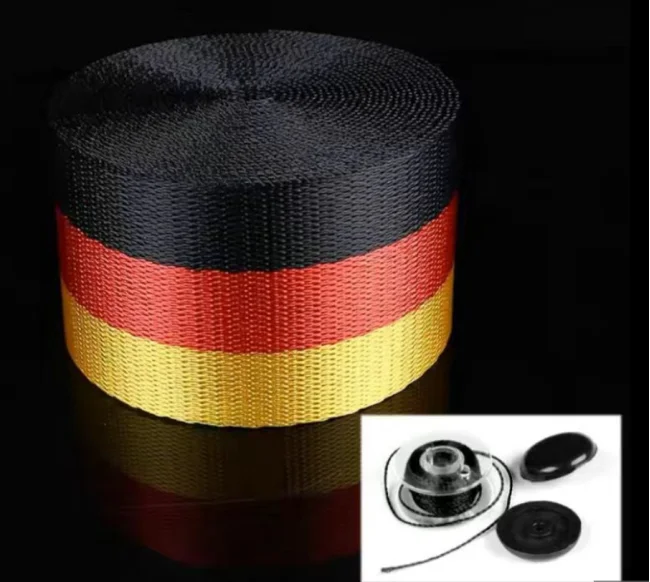BERGER car parts 3.6M4.8CM wide universal racing safety seat belt webbing modification accessories