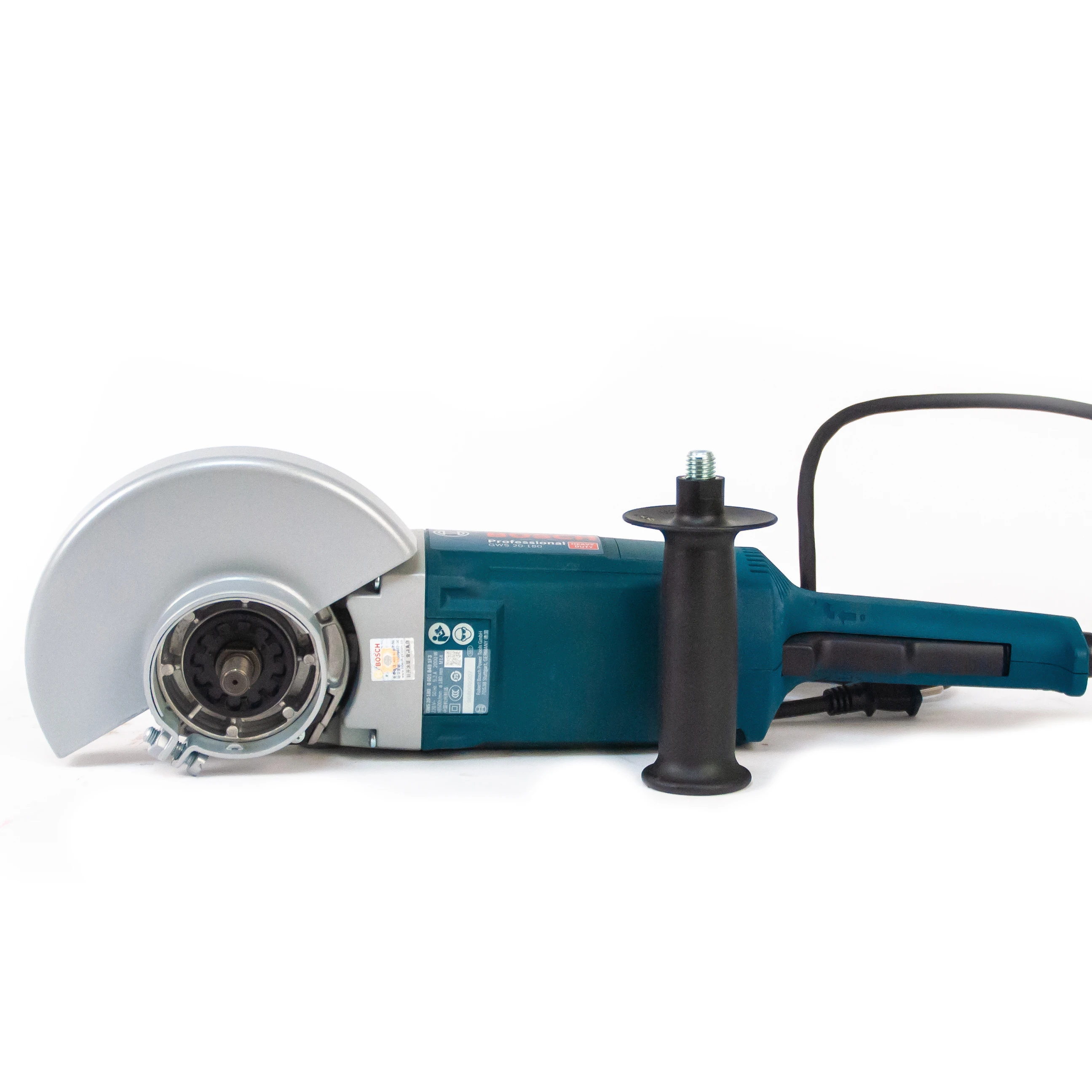 Angle grinder mini-grinder with anti-restart